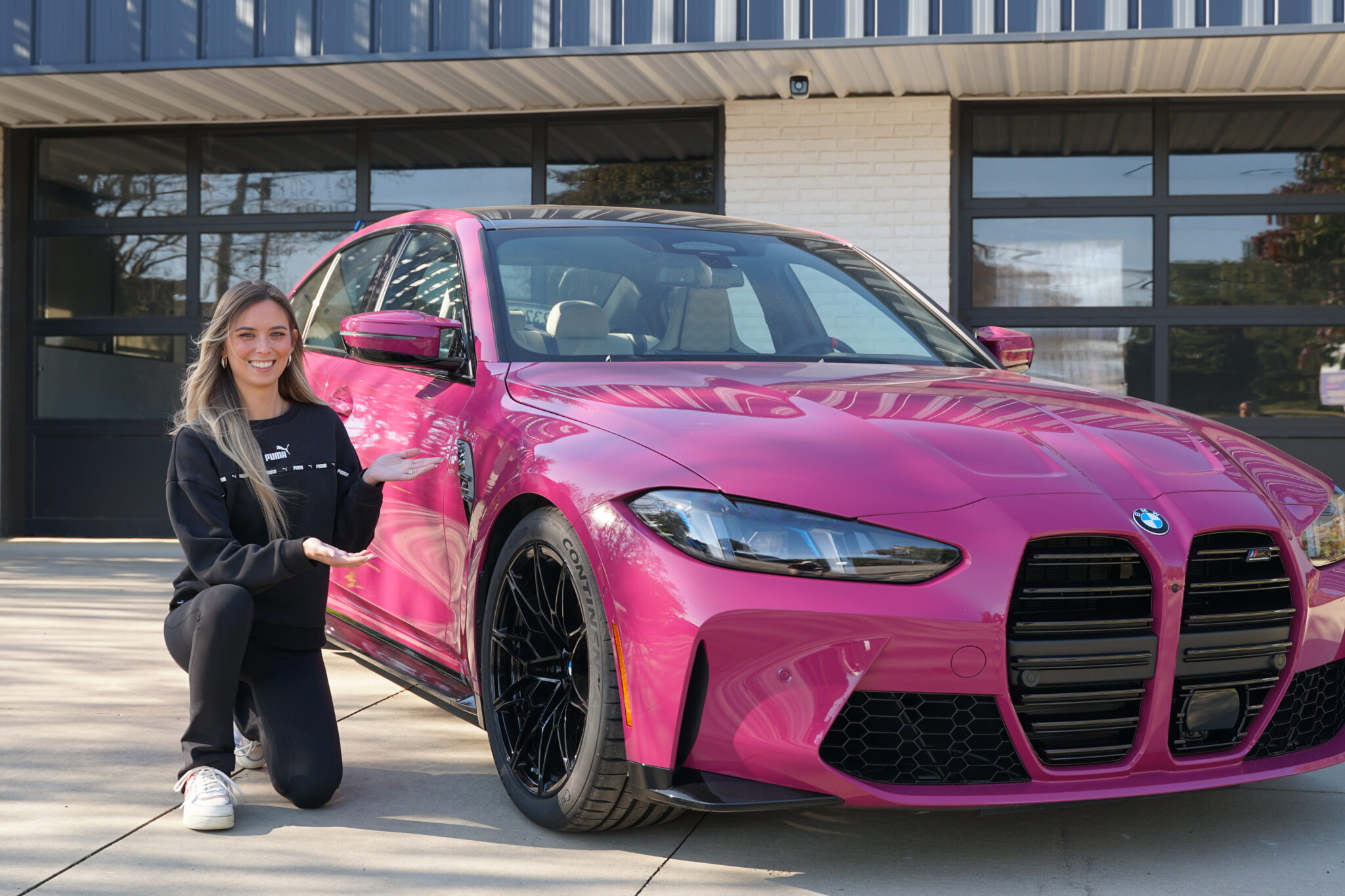 Katrina Anderson with her Ruby Star Neo M3